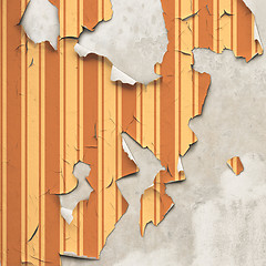 Image showing Peeling Wallpaper