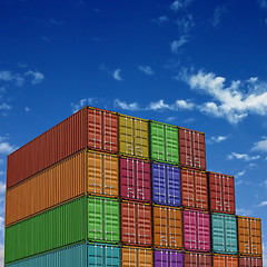 Image showing Freight Containers