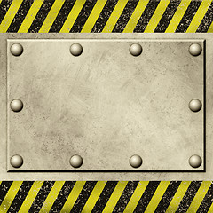 Image showing Grunge Metal Background