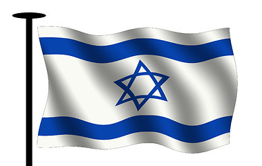 Image showing Flag of Israel