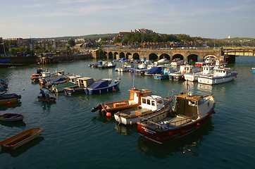 Image showing Folkstone harbour