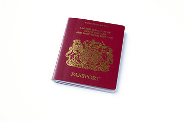 Image showing UK Passport