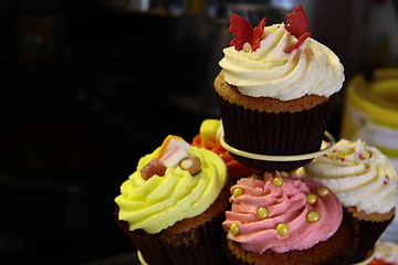 Image showing delicious cupcakes