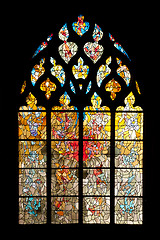 Image showing Vernon cathedral window