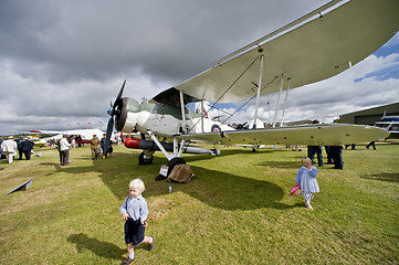 Image showing World War II time aircraft