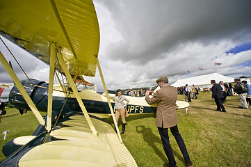 Image showing World War II time aircraft