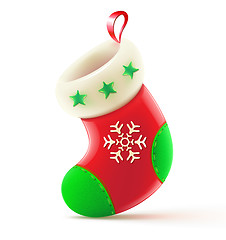 Image showing Christmas stocking 