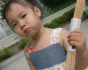 Image showing Young Asian girl