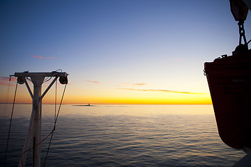 Image showing Ferry cruise