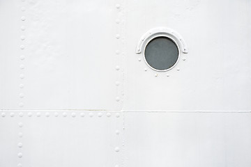 Image showing Brass porthole