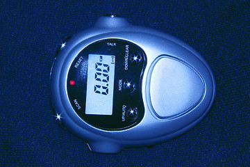 Image showing pedometer top