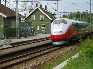 Image showing Råde train station