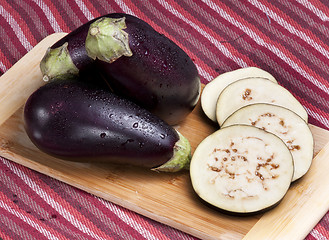 Image showing Eggplants