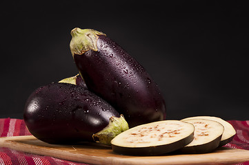 Image showing Eggplants