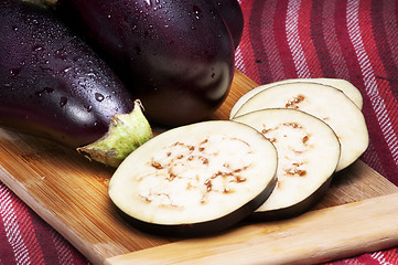 Image showing Eggplants