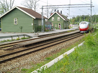 Image showing Råde train station