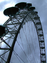 Image showing Overhead gondolas