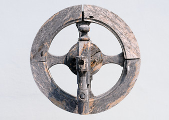 Image showing Antique Spinning Wheel