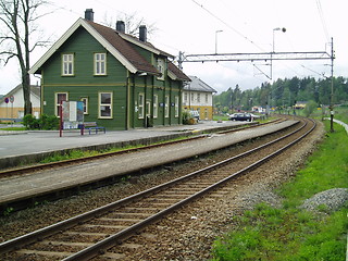 Image showing Råde train station