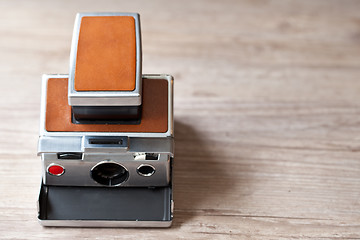 Image showing Old instant camera