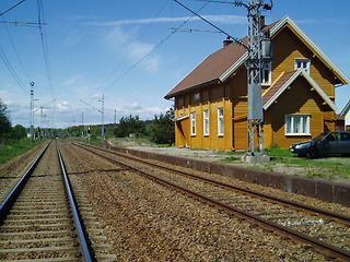 Image showing Dilling train station