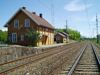 Image showing Dilling train station