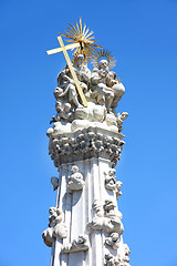 Image showing Holy trinity column in Budapest, Hungary