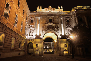 Image showing Buda Castle in Budapest, Hungary