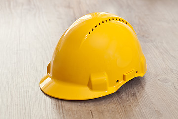 Image showing Yellow hard hat