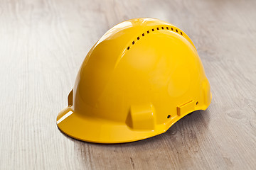 Image showing Yellow hard hat