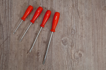 Image showing screwdrivers