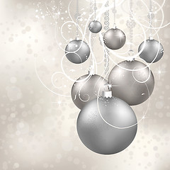 Image showing Christmas balls