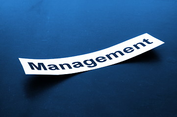 Image showing management concept