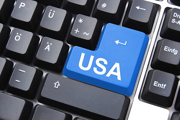 Image showing usa button