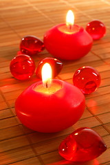 Image showing red candle