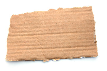 Image showing blank cardboard