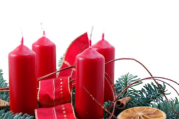 Image showing christmas wreath