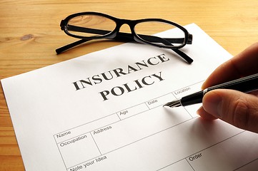 Image showing insurance policy