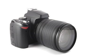 Image showing black dslr camera