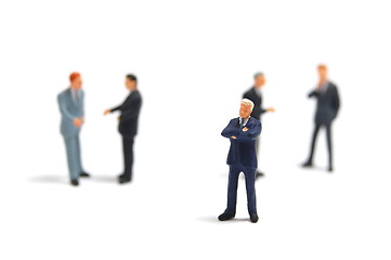 Image showing business people discussing