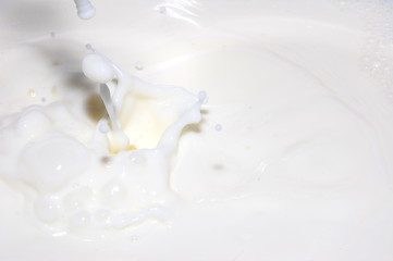 Image showing milk splash