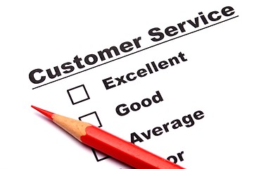 Image showing customer service