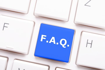 Image showing faq