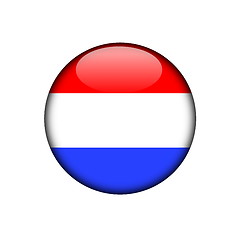 Image showing netherlands button