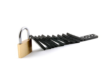 Image showing domino security