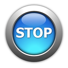 Image showing stop button