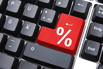 Image showing discount percentage