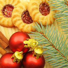 Image showing christmas still life