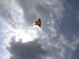 Image showing Sailing kite