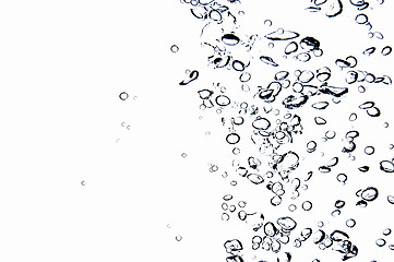 Image showing air bubbles in water